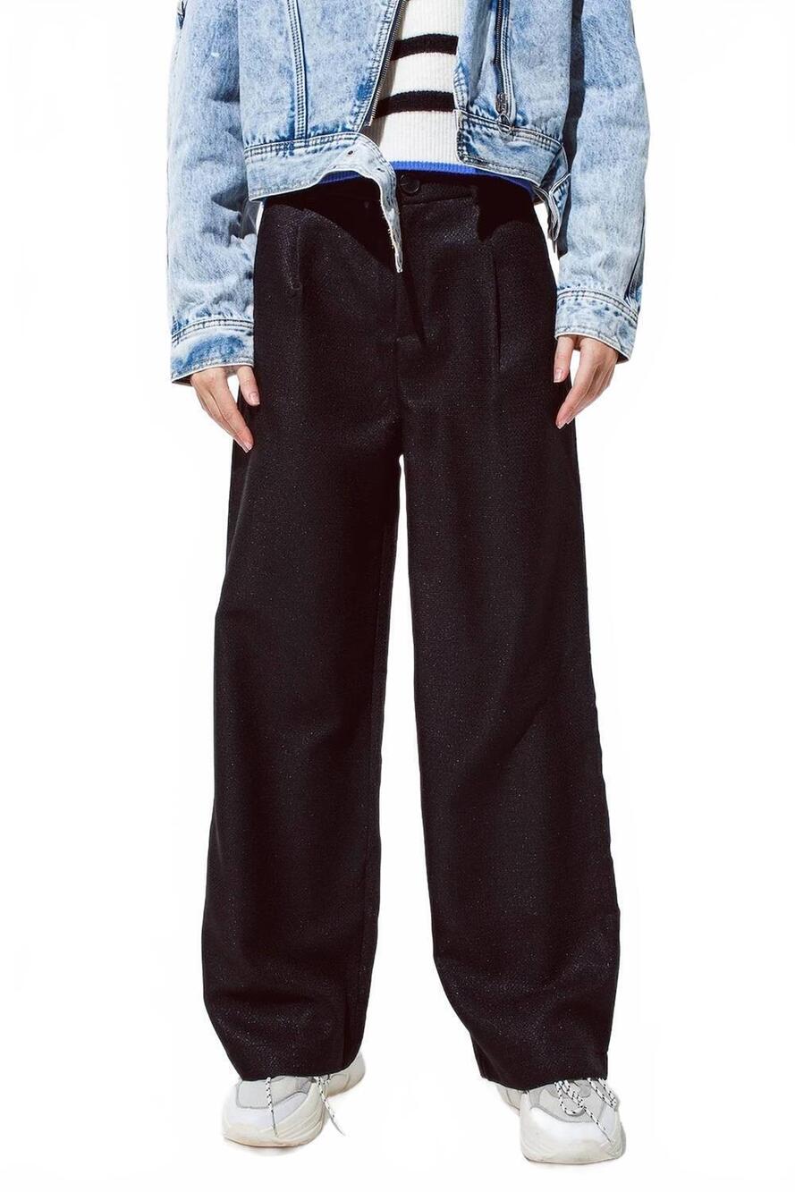 NEW Q2 lisboa pants in black